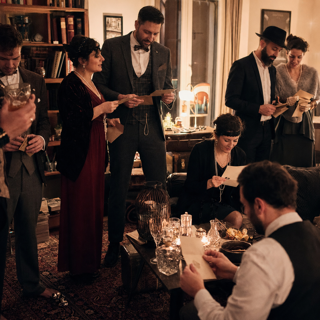 Escape game apéro : la murder party dînatoire
